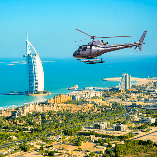 The Grand Tour 30 minute helicopter ride Dubai